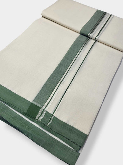 Kerala Balaramapuram Pure Cotton Handloom Mundu/Dhoti