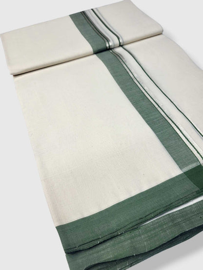 Kerala Balaramapuram Pure Cotton Handloom Mundu/Dhoti