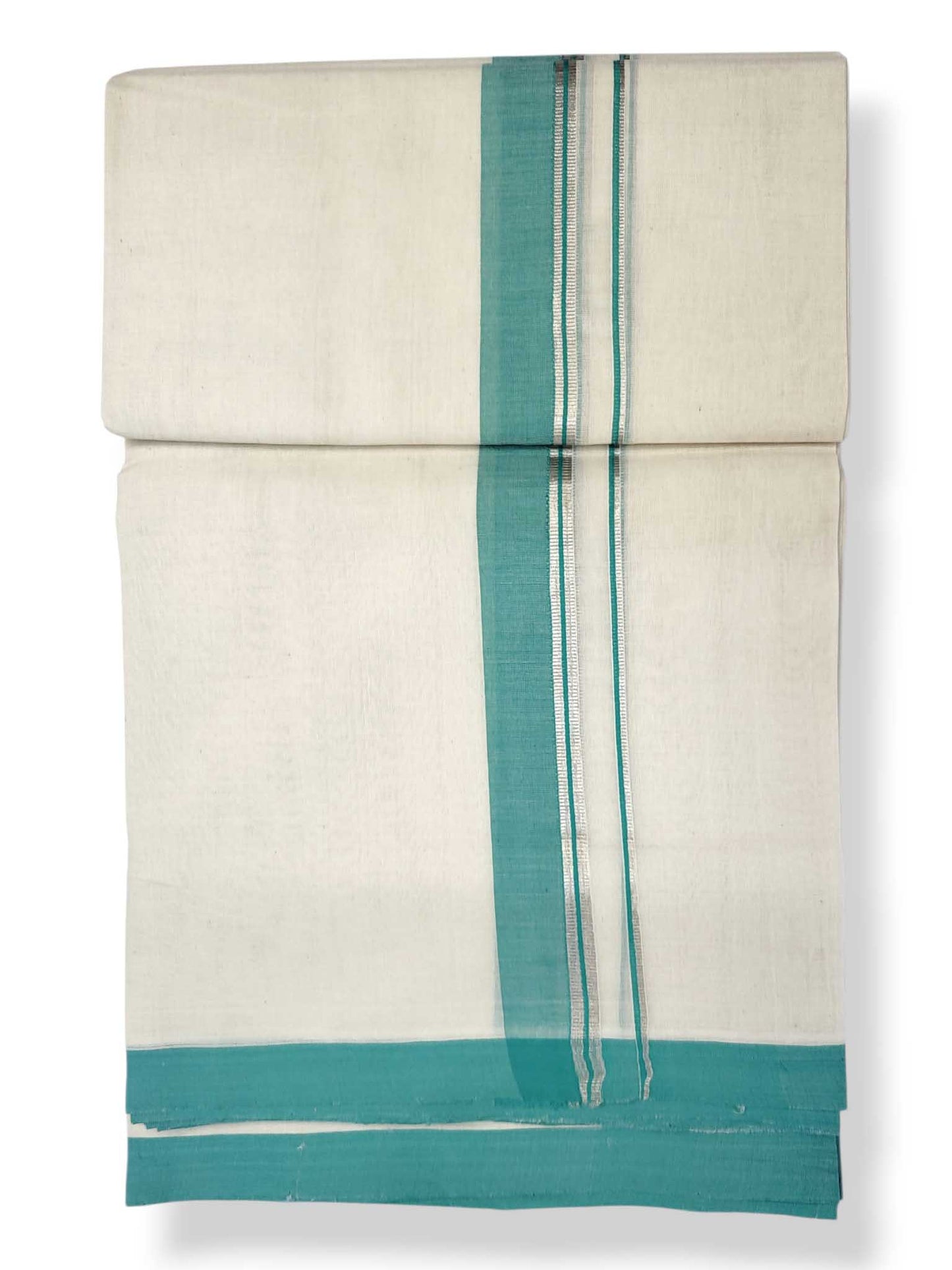 Kerala Balaramapuram Pure Cotton Handloom Mundu/Dhoti