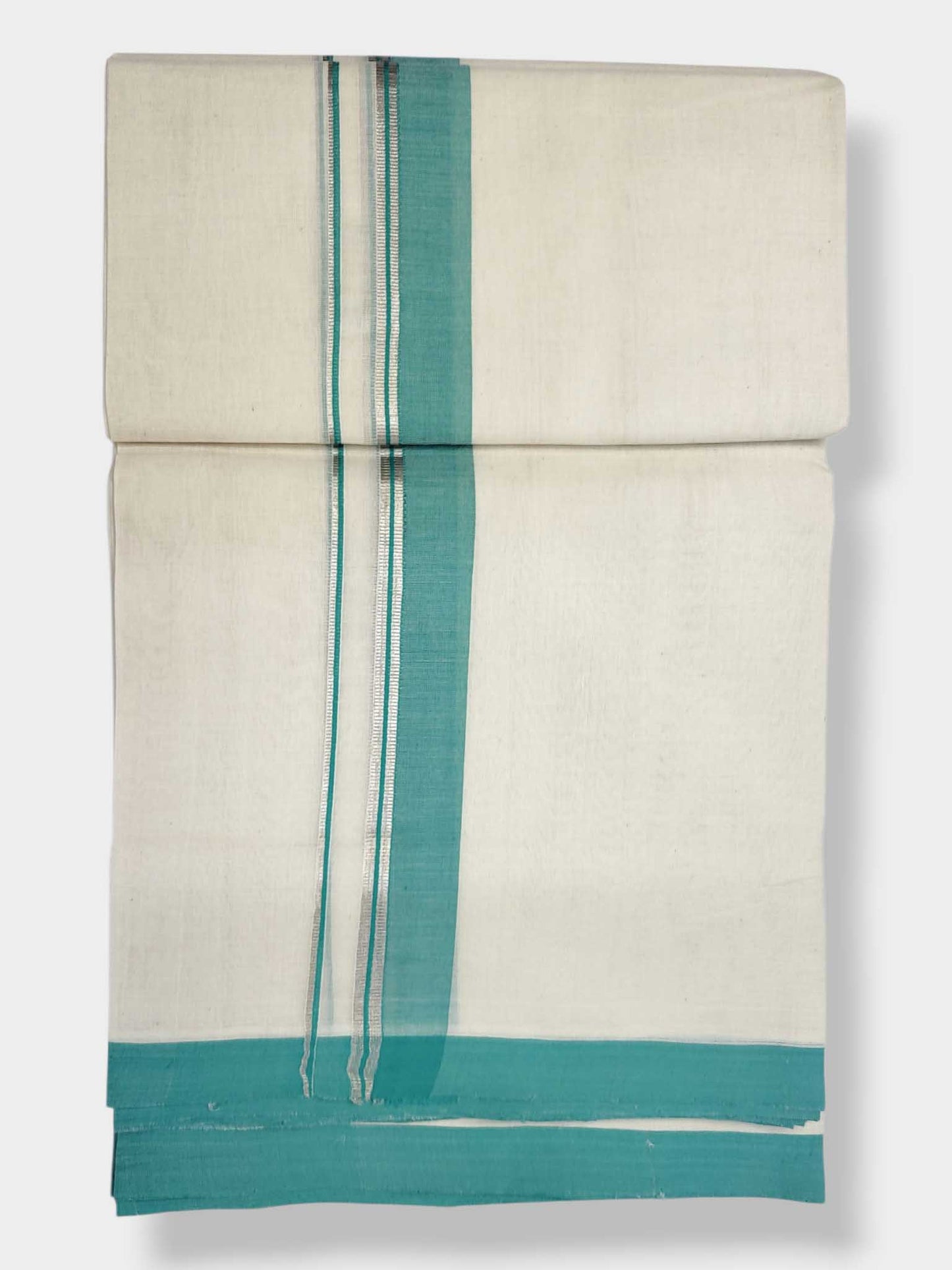 Kerala Balaramapuram Pure Cotton Handloom Mundu/Dhoti