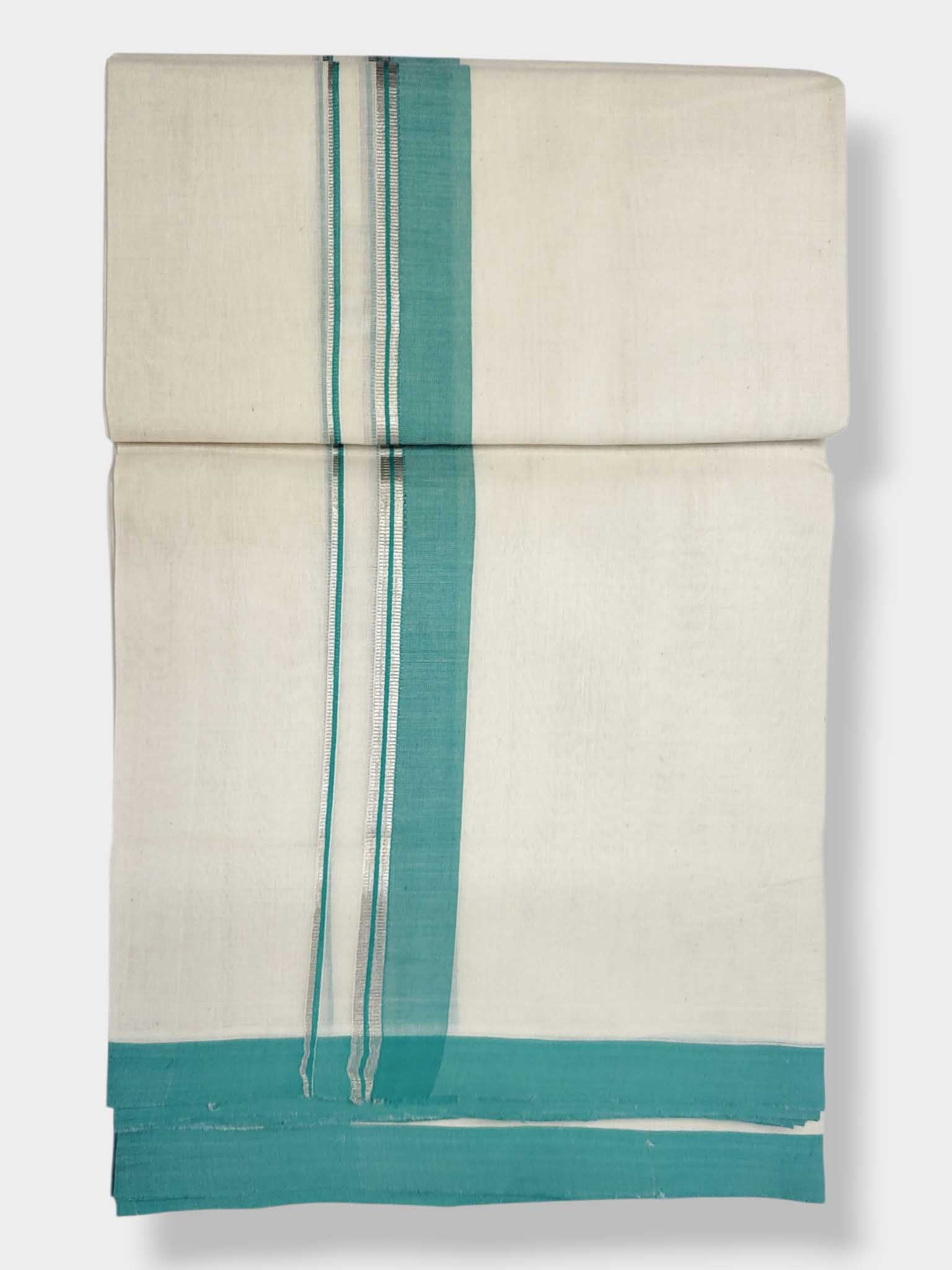 Kerala Balaramapuram Pure Cotton Handloom Mundu/Dhoti