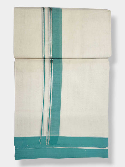 Kerala Balaramapuram Pure Cotton Handloom Mundu/Dhoti