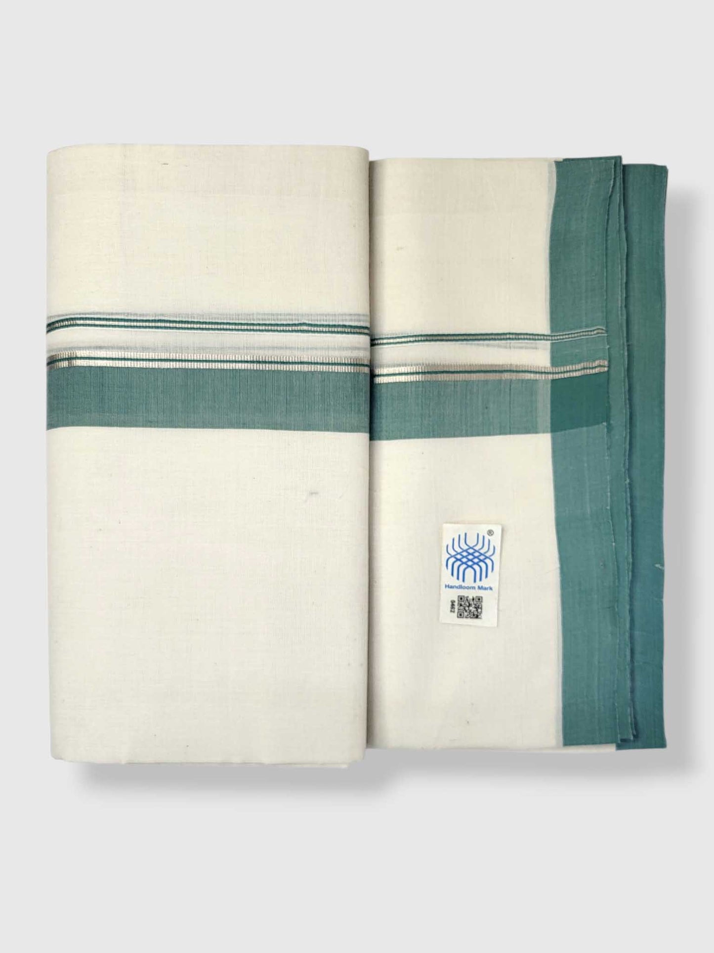 Kerala Balaramapuram Pure Cotton Handloom Mundu/Dhoti