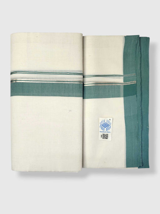 Kerala Balaramapuram Pure Cotton Handloom Mundu/Dhoti