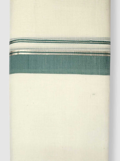 Kerala Balaramapuram Pure Cotton Handloom Mundu/Dhoti
