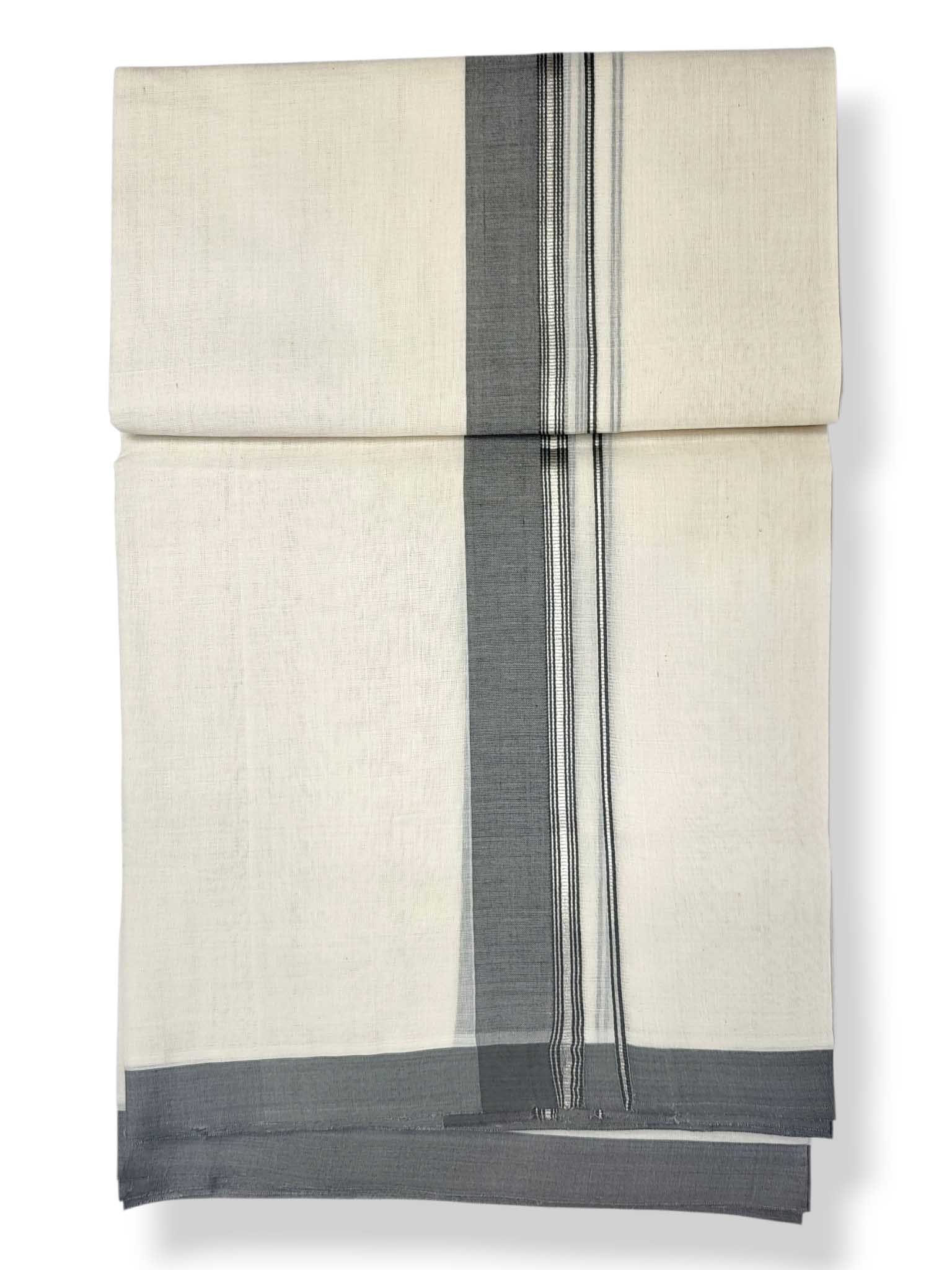 Kerala Balaramapuram Pure Cotton Handloom Mundu/Dhoti