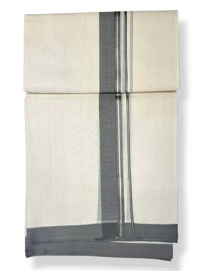 Kerala Balaramapuram Pure Cotton Handloom Mundu/Dhoti