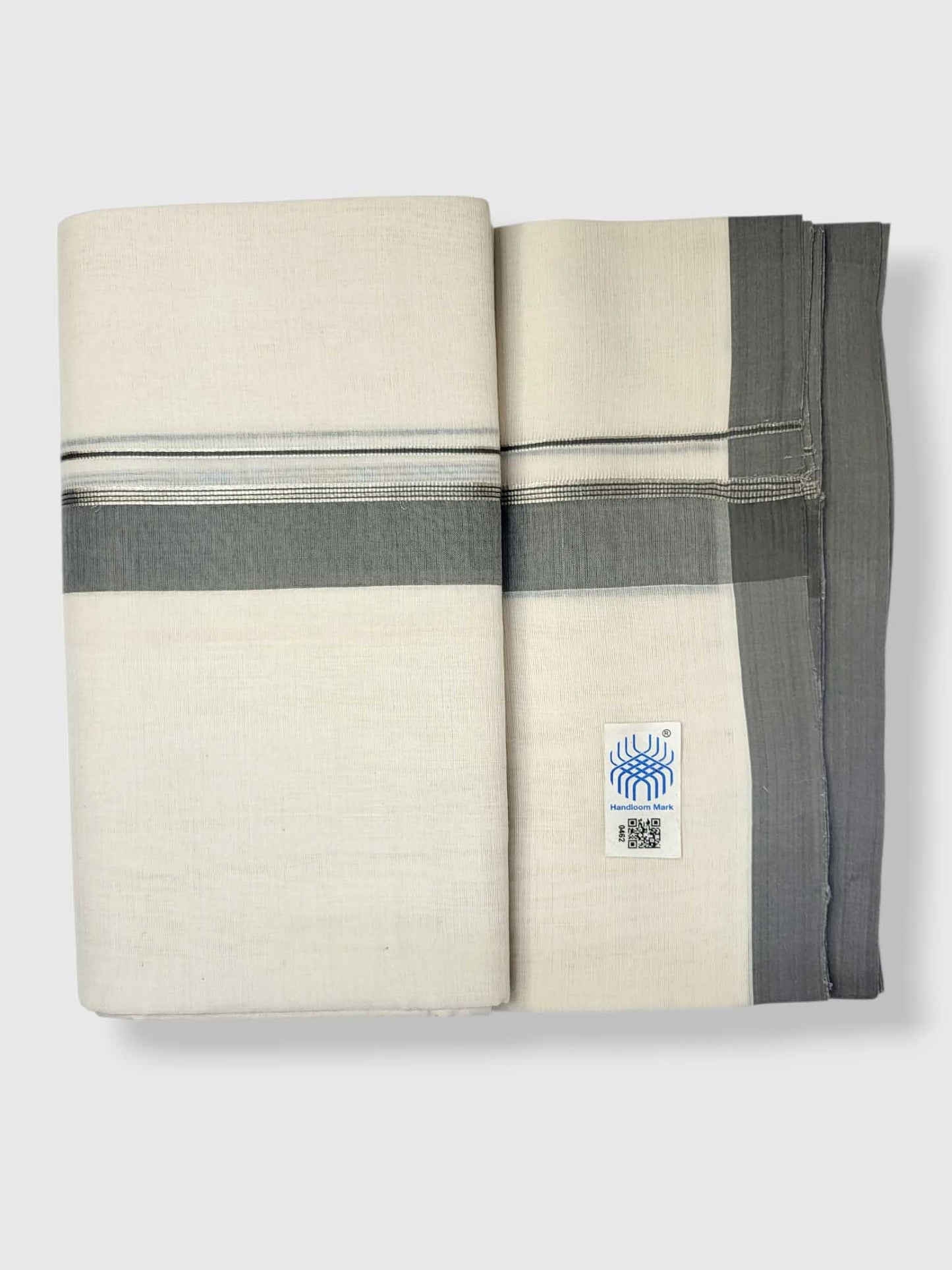 Kerala Balaramapuram Pure Cotton Handloom Mundu/Dhoti