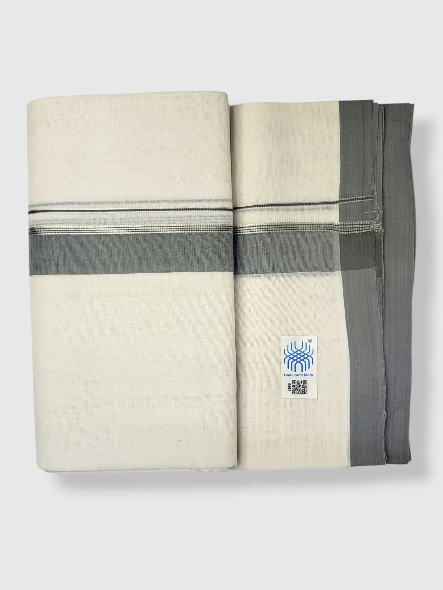 Kerala Balaramapuram Pure Cotton Handloom Mundu/Dhoti