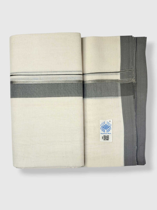 Kerala Balaramapuram Pure Cotton Handloom Mundu/Dhoti