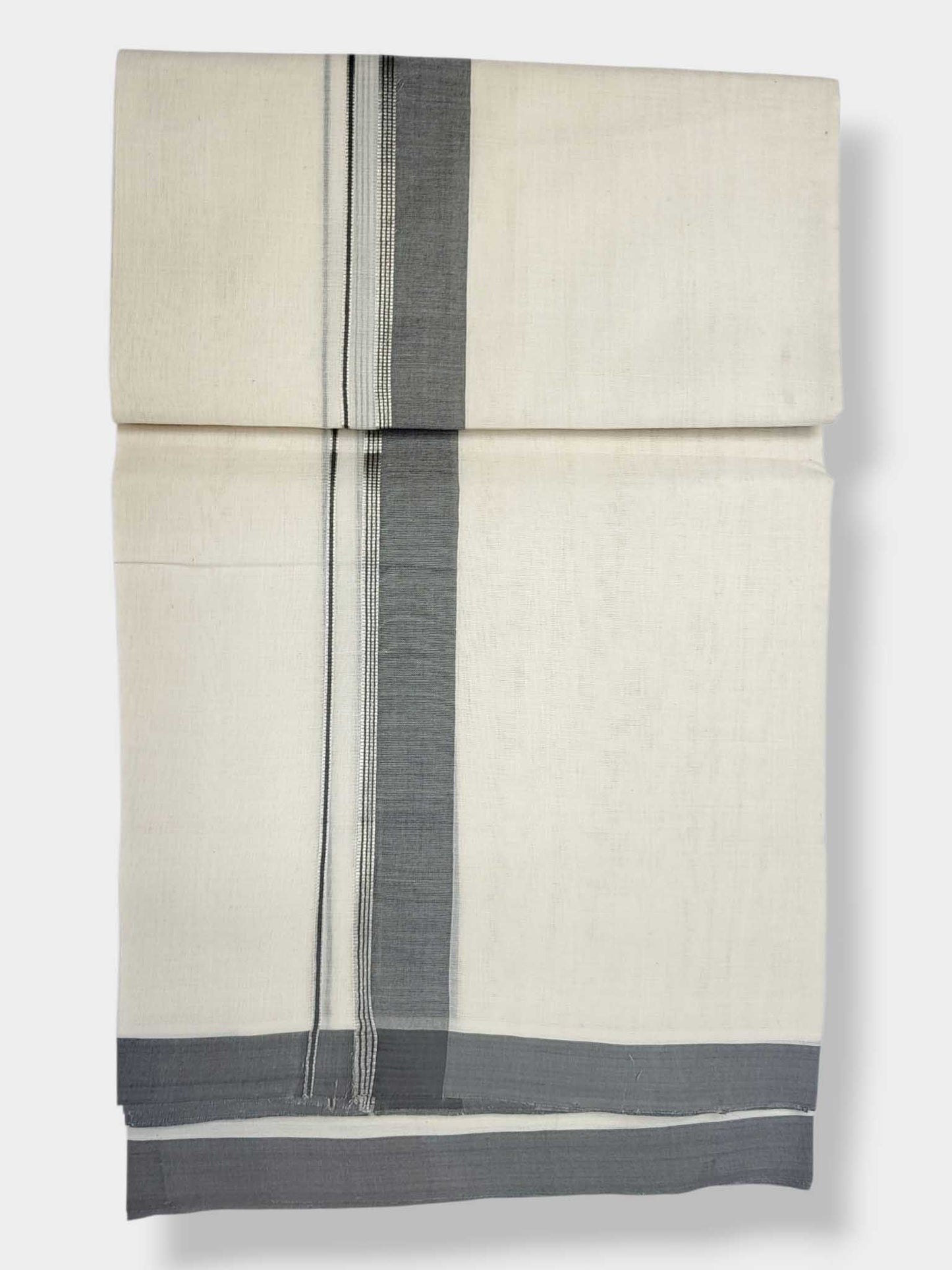 Kerala Balaramapuram Pure Cotton Handloom Mundu/Dhoti