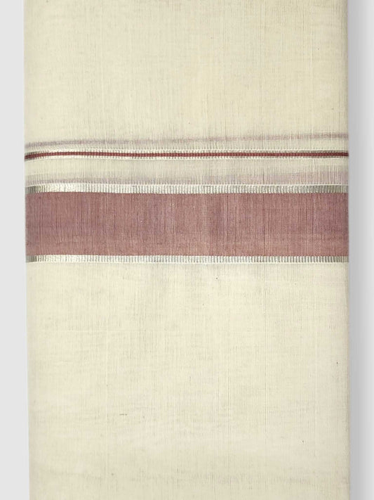 Kerala Balaramapuram Pure Cotton Handloom Mundu/Dhoti