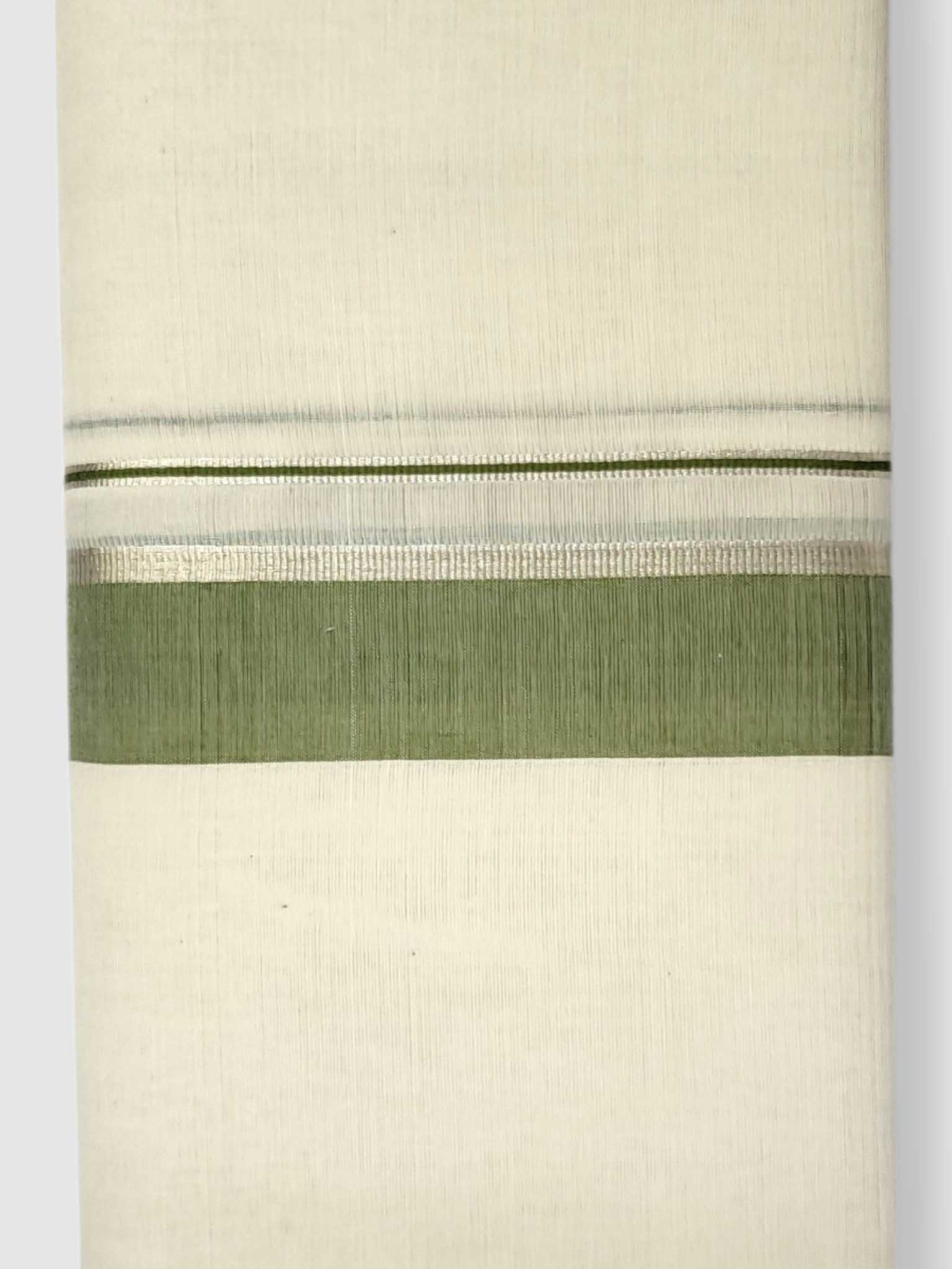 Kerala Balaramapuram Pure Cotton Handloom Mundu/Dhoti