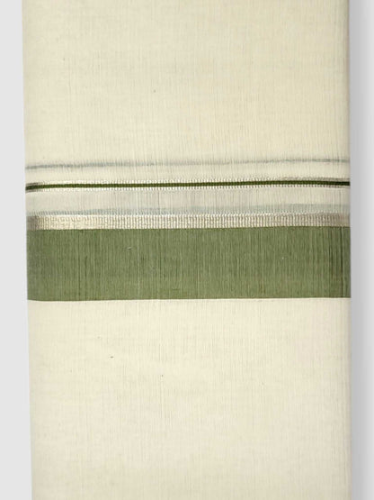 Kerala Balaramapuram Pure Cotton Handloom Mundu/Dhoti