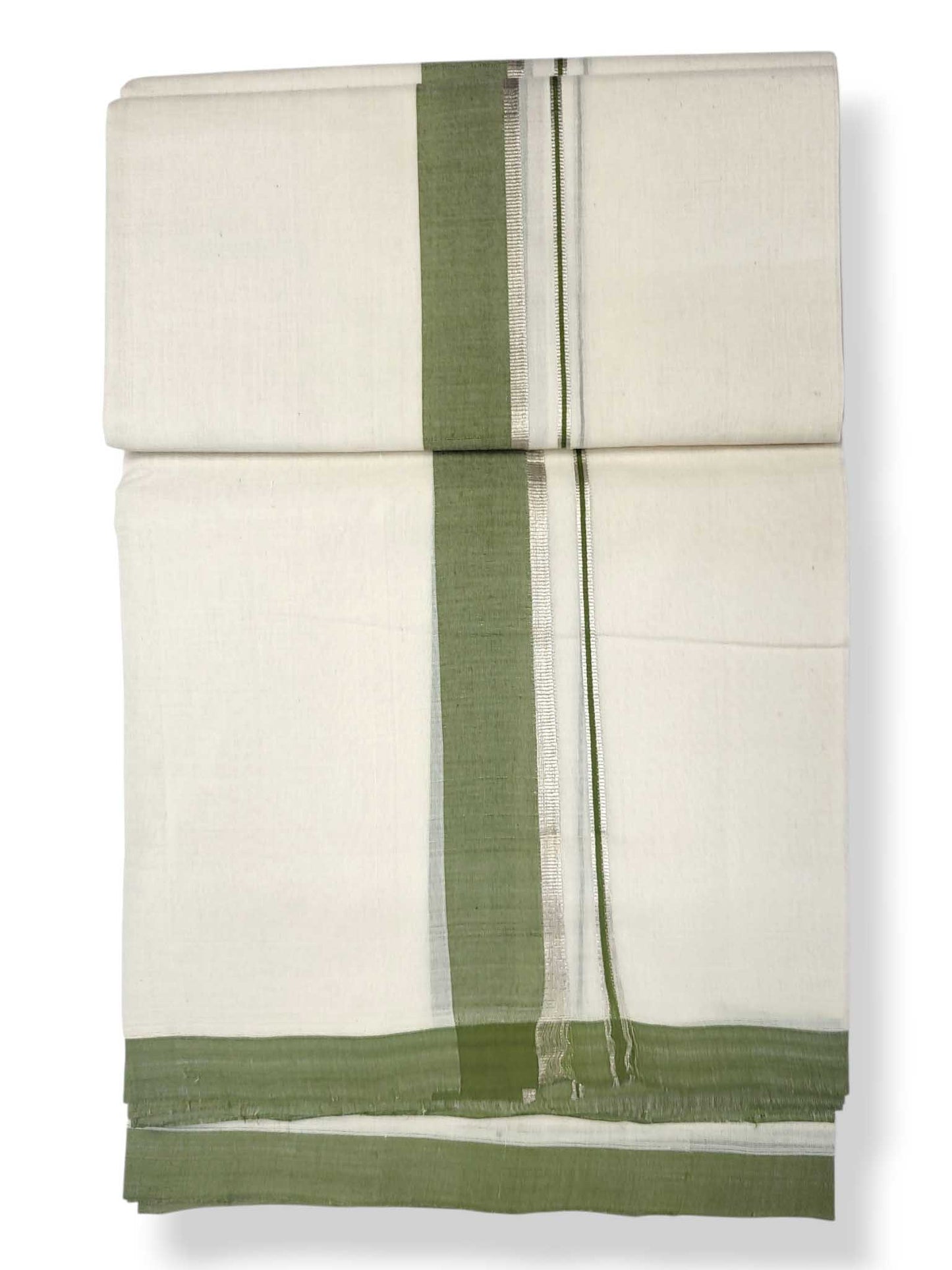Kerala Balaramapuram Pure Cotton Handloom Mundu/Dhoti