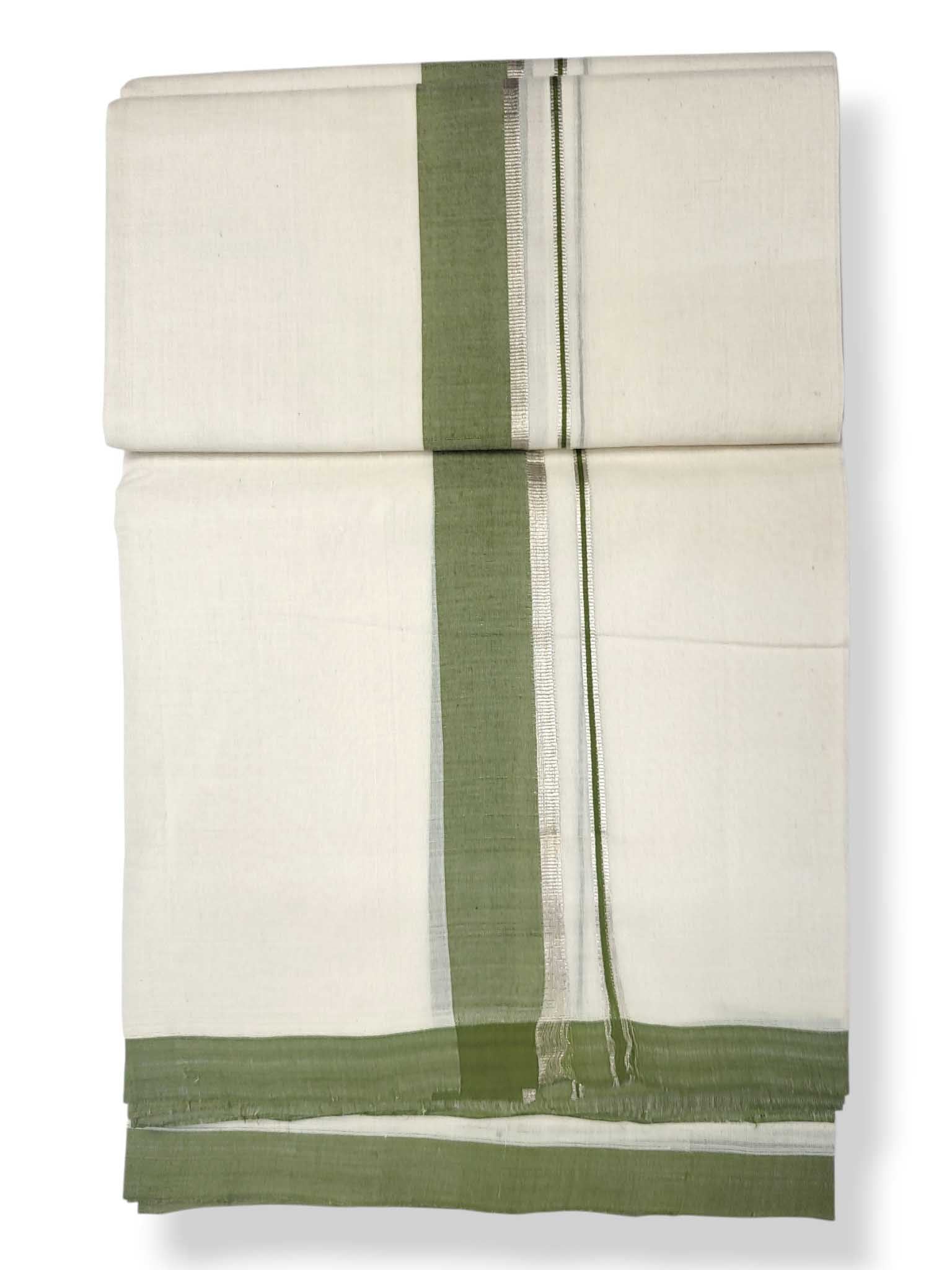 Kerala Balaramapuram Pure Cotton Handloom Mundu/Dhoti