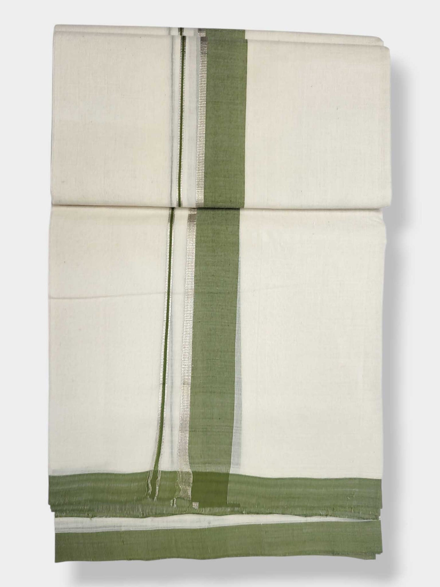 Kerala Balaramapuram Pure Cotton Handloom Mundu/Dhoti