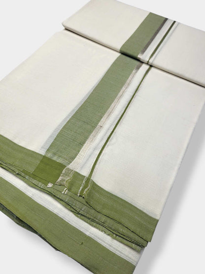 Kerala Balaramapuram Pure Cotton Handloom Mundu/Dhoti