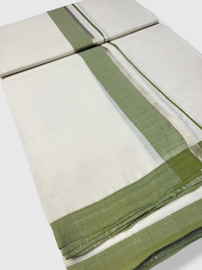 Kerala Balaramapuram Pure Cotton Handloom Mundu/Dhoti