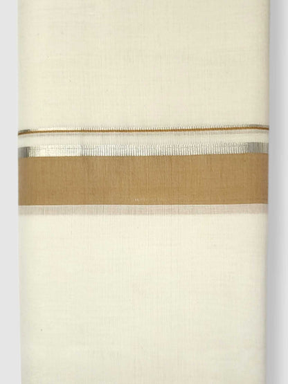 Kerala Balaramapuram Pure Cotton Handloom Mundu/Dhoti