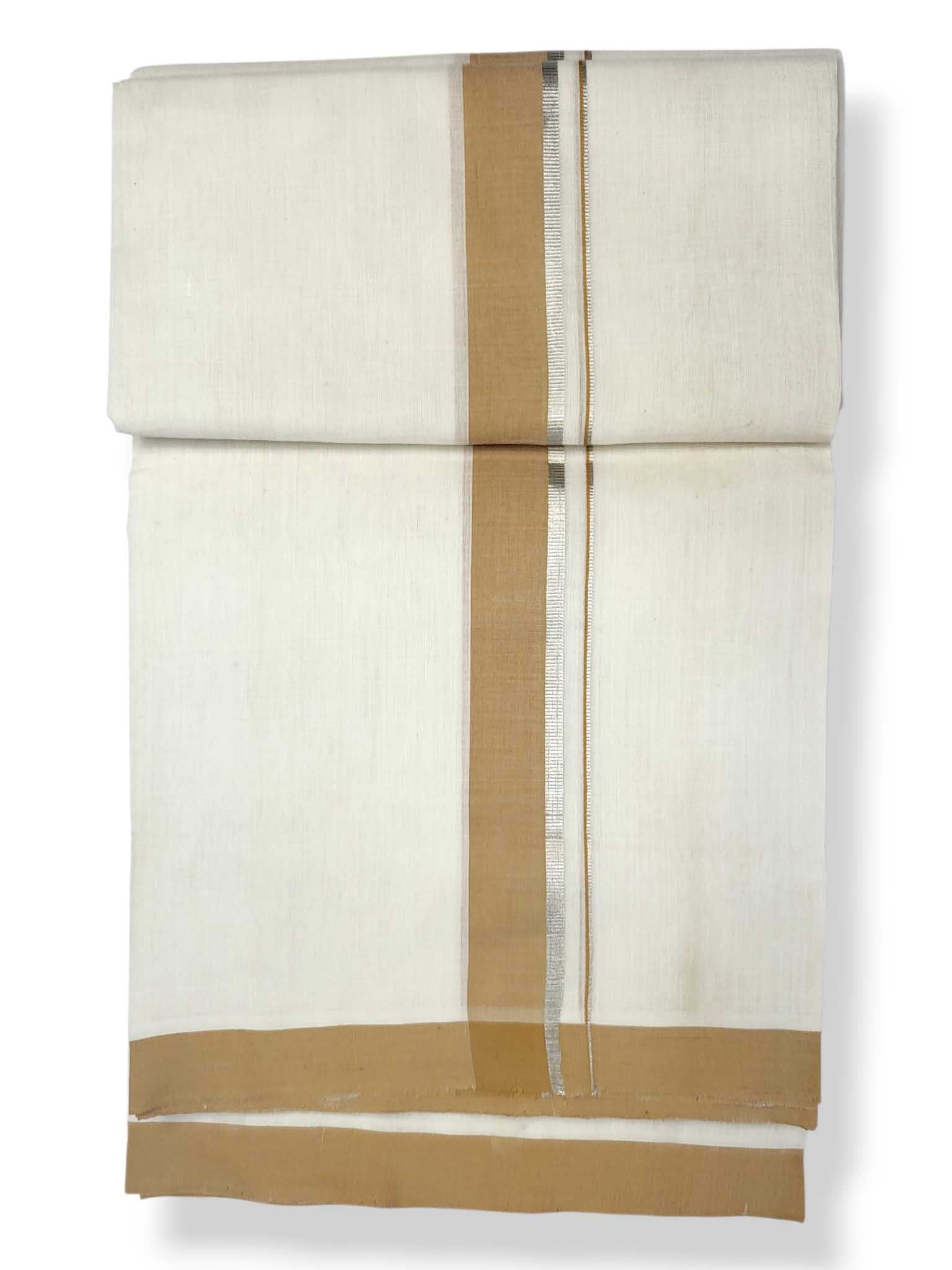 Kerala Balaramapuram Pure Cotton Handloom Mundu/Dhoti