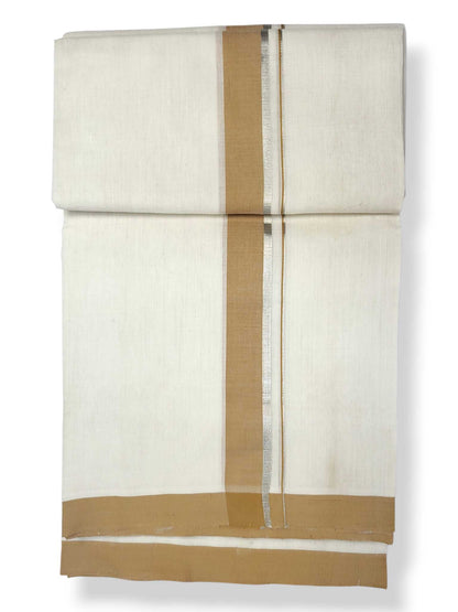 Kerala Balaramapuram Pure Cotton Handloom Mundu/Dhoti