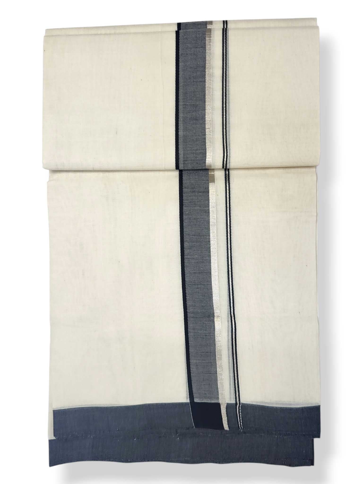 Kerala Balaramapuram Pure Cotton Handloom Mundu/Dhoti