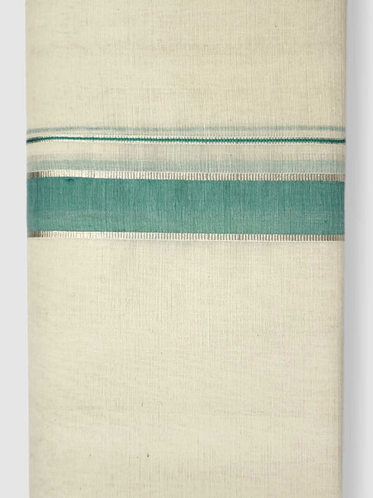 Kerala Balaramapuram Pure Cotton Handloom Mundu/Dhoti