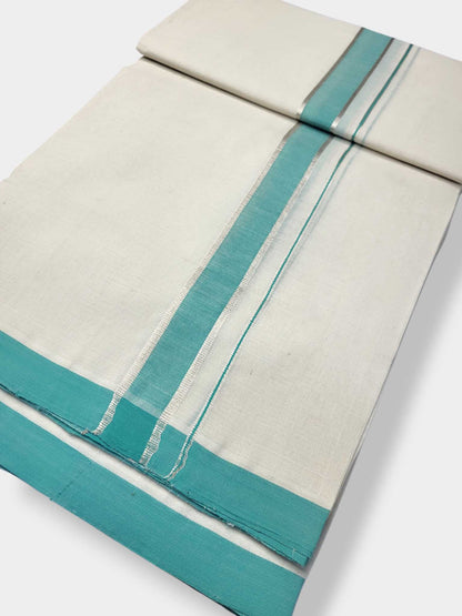 Kerala Balaramapuram Pure Cotton Handloom Mundu/Dhoti