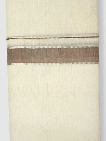 Kerala Balaramapuram Pure Cotton Handloom Mundu/Dhoti