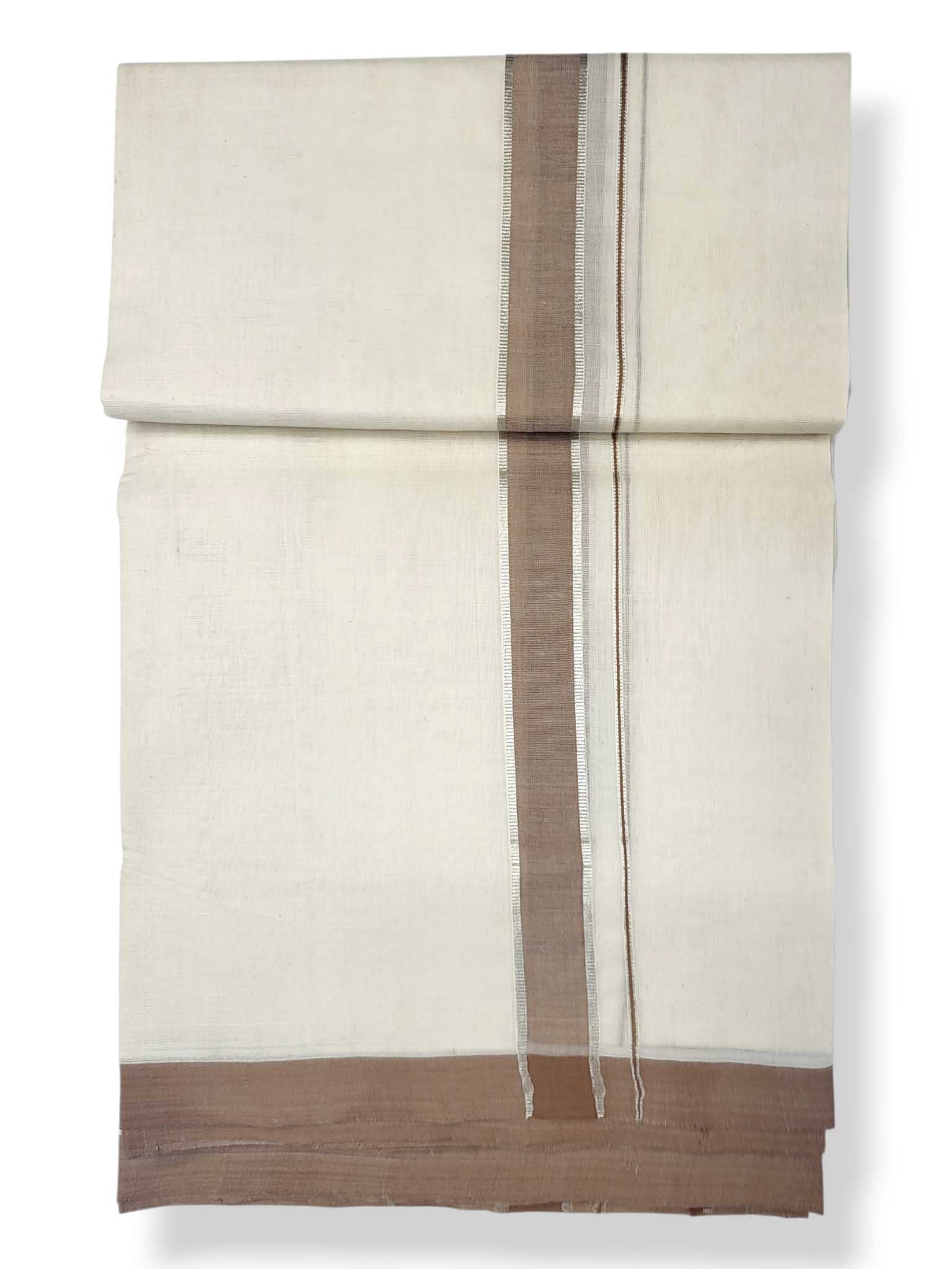 Kerala Balaramapuram Pure Cotton Handloom Mundu/Dhoti