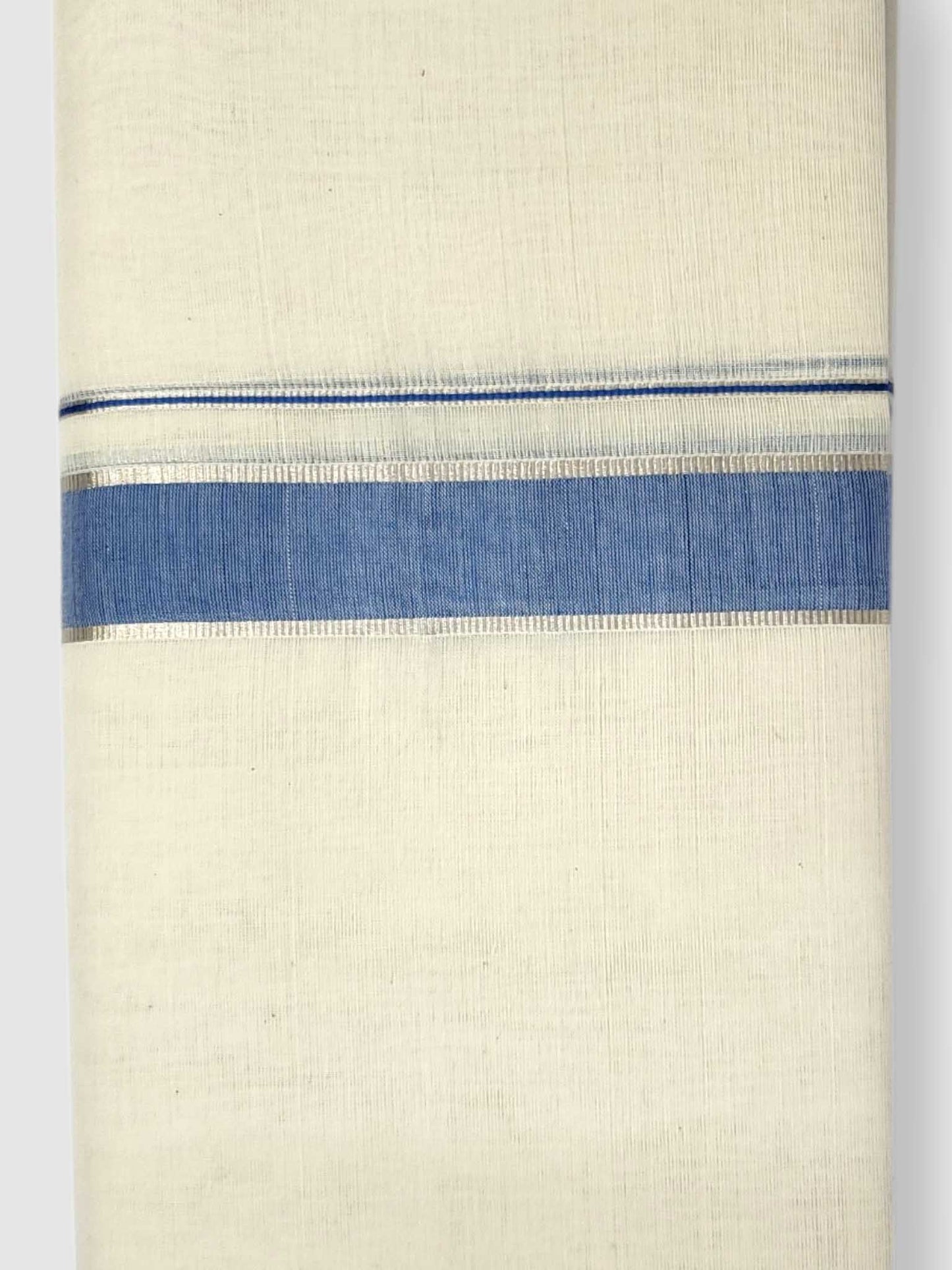 Kerala Balaramapuram Pure Cotton Handloom Mundu/Dhoti