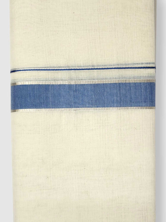 Kerala Balaramapuram Pure Cotton Handloom Mundu/Dhoti