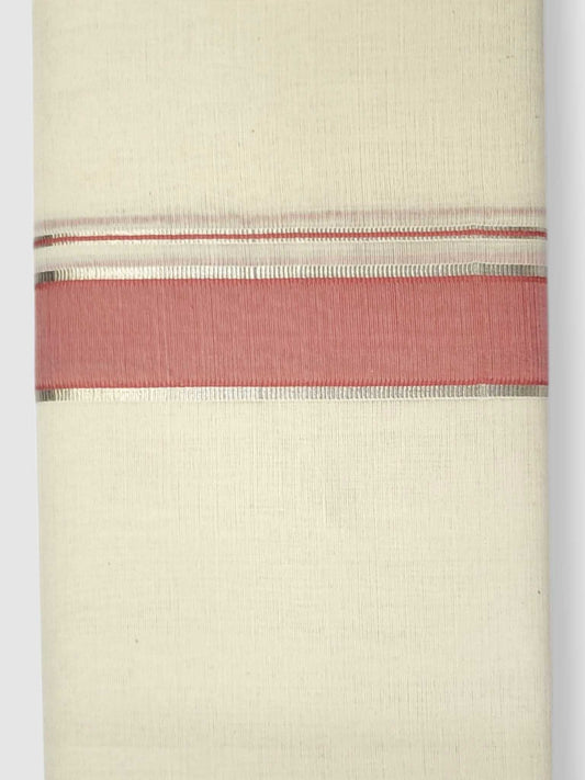 Kerala Balaramapuram Pure Cotton Handloom Mundu/Dhoti