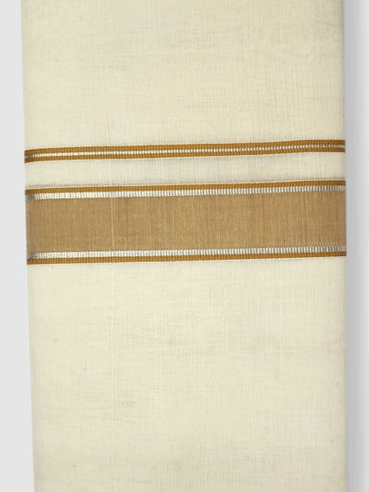 Kerala Balaramapuram Pure Cotton Handloom Mundu/Dhoti