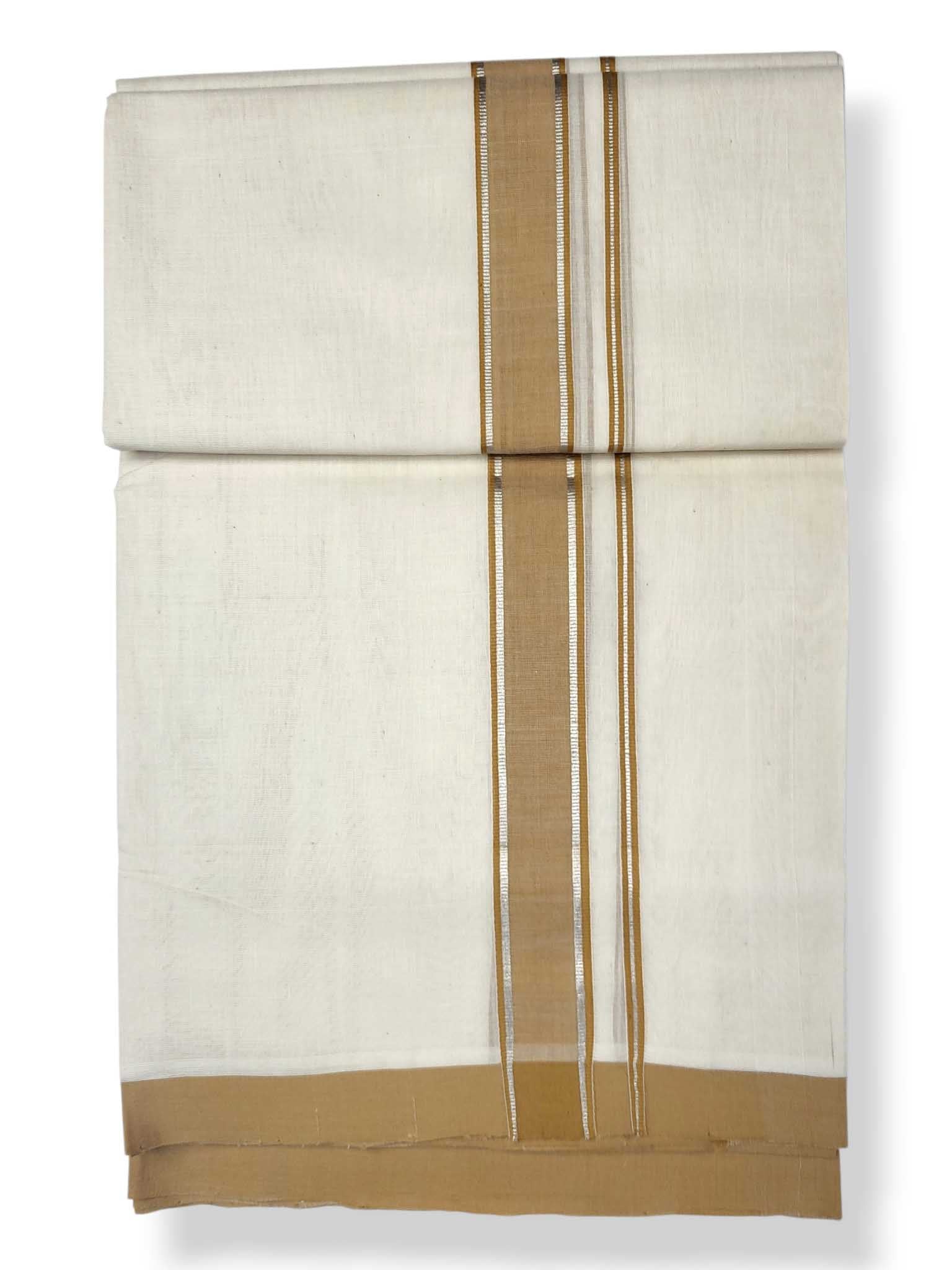 Kerala Balaramapuram Pure Cotton Handloom Mundu/Dhoti