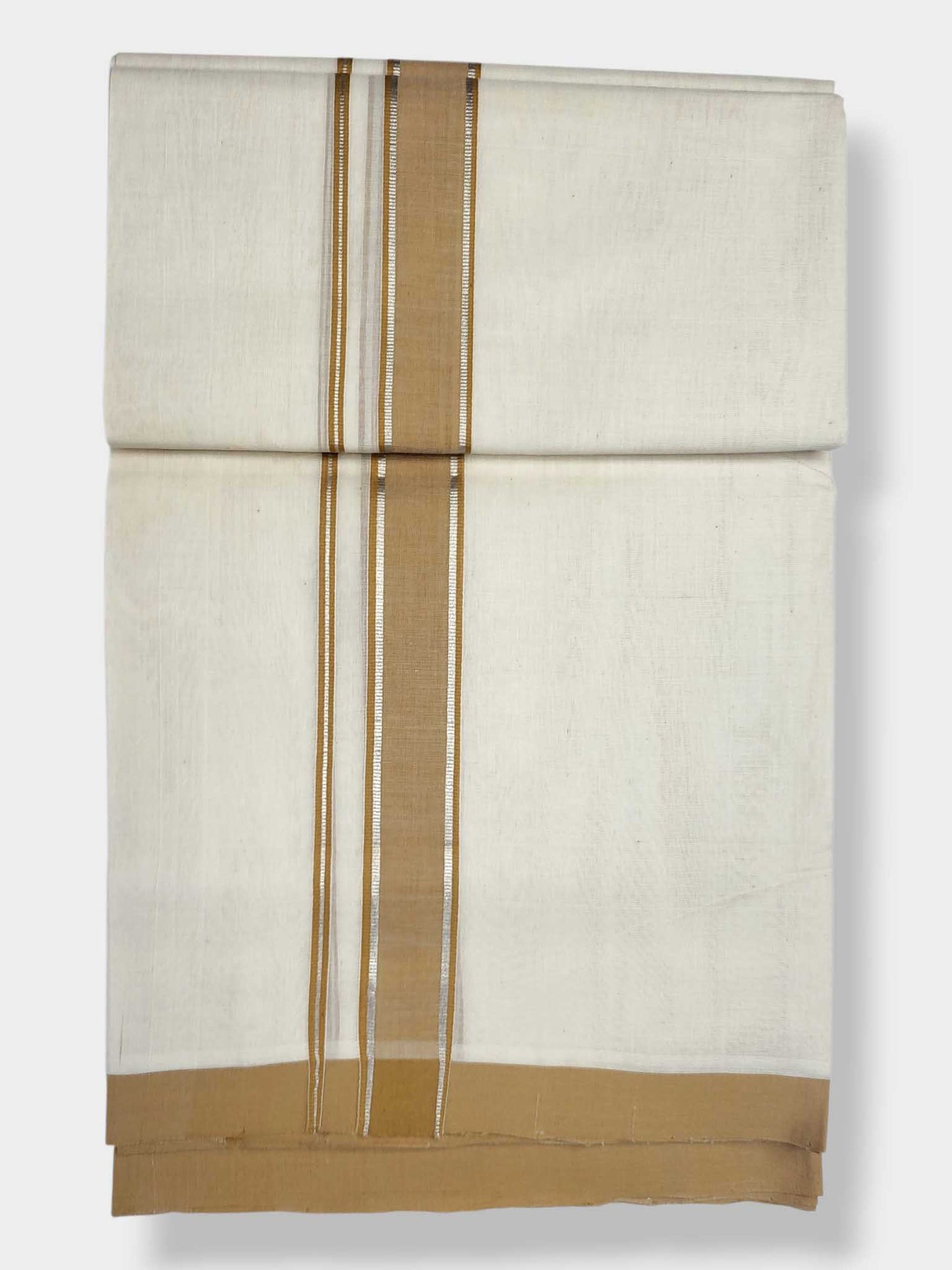 Kerala Balaramapuram Pure Cotton Handloom Mundu/Dhoti