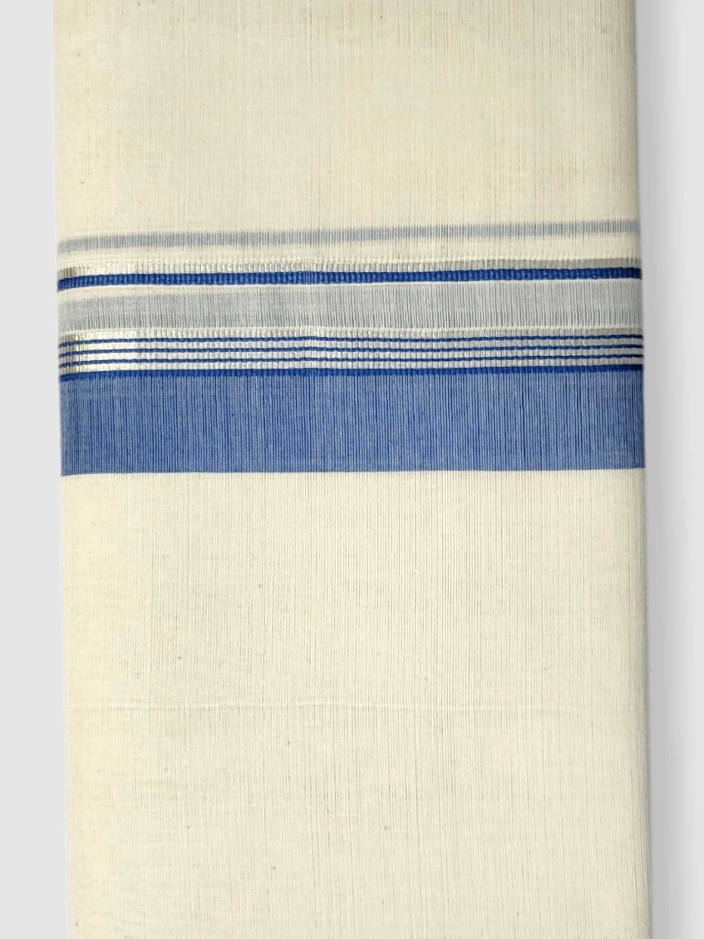 Kerala Balaramapuram Pure Cotton Handloom Mundu/Dhoti