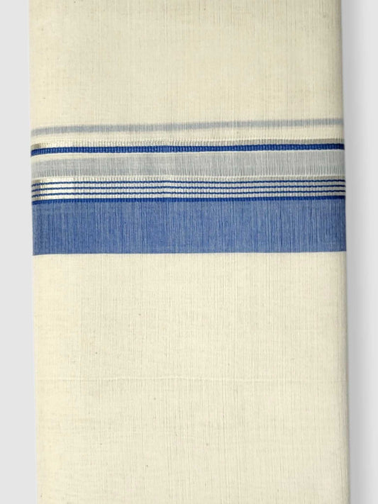Kerala Balaramapuram Pure Cotton Handloom Mundu/Dhoti