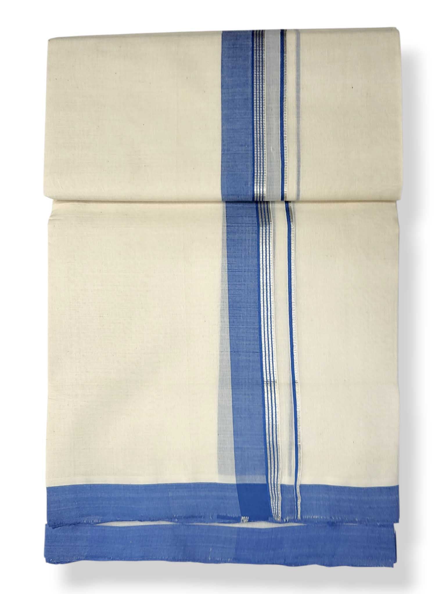 Kerala Balaramapuram Pure Cotton Handloom Mundu/Dhoti