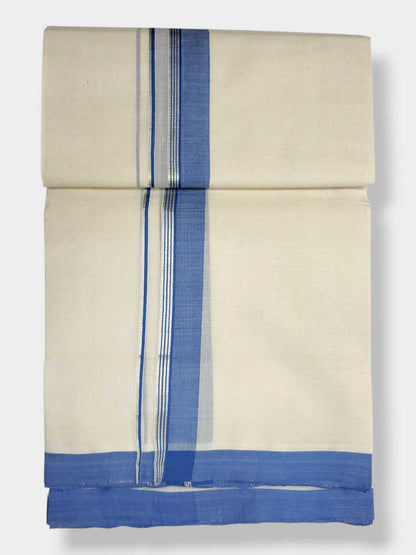 Kerala Balaramapuram Pure Cotton Handloom Mundu/Dhoti