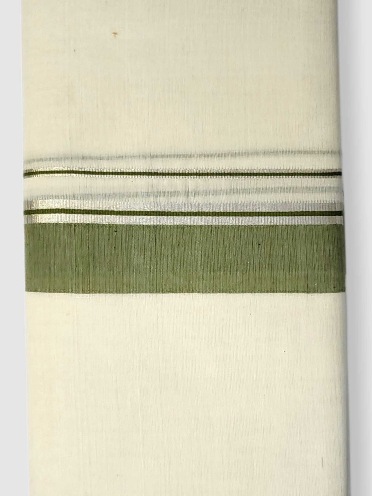 Kerala Balaramapuram Pure Cotton Handloom Mundu/Dhoti