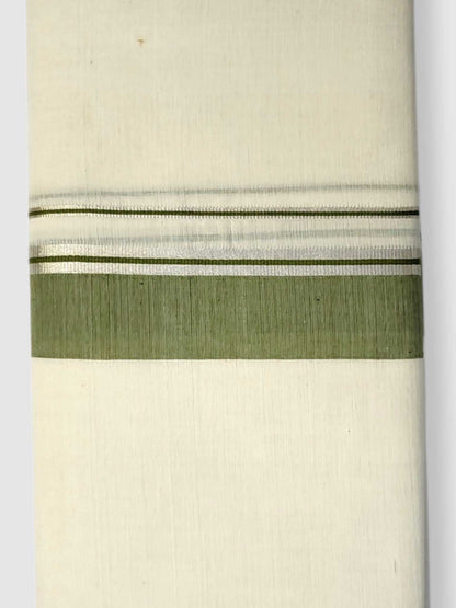 Kerala Balaramapuram Pure Cotton Handloom Mundu/Dhoti