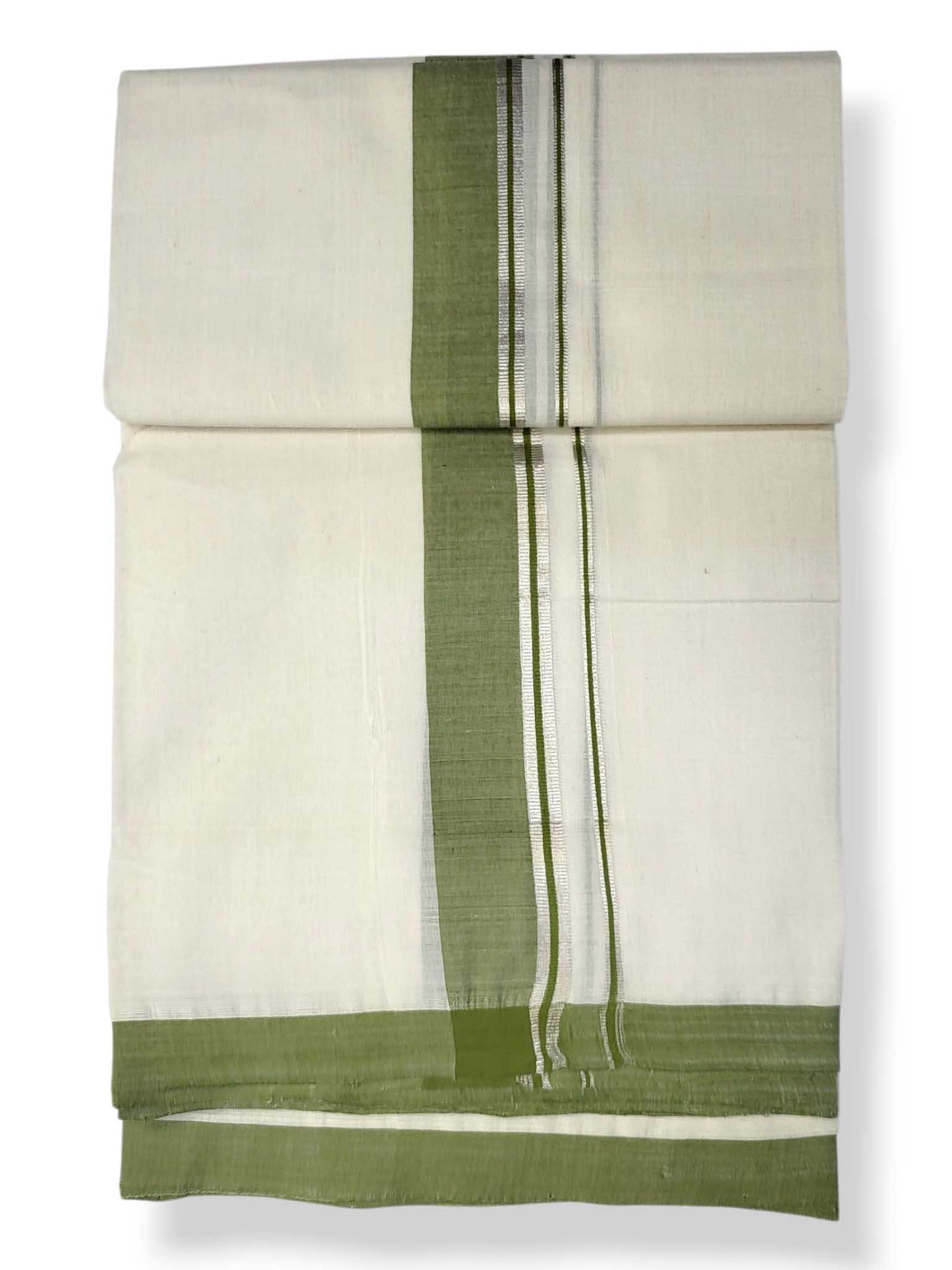 Kerala Balaramapuram Pure Cotton Handloom Mundu/Dhoti