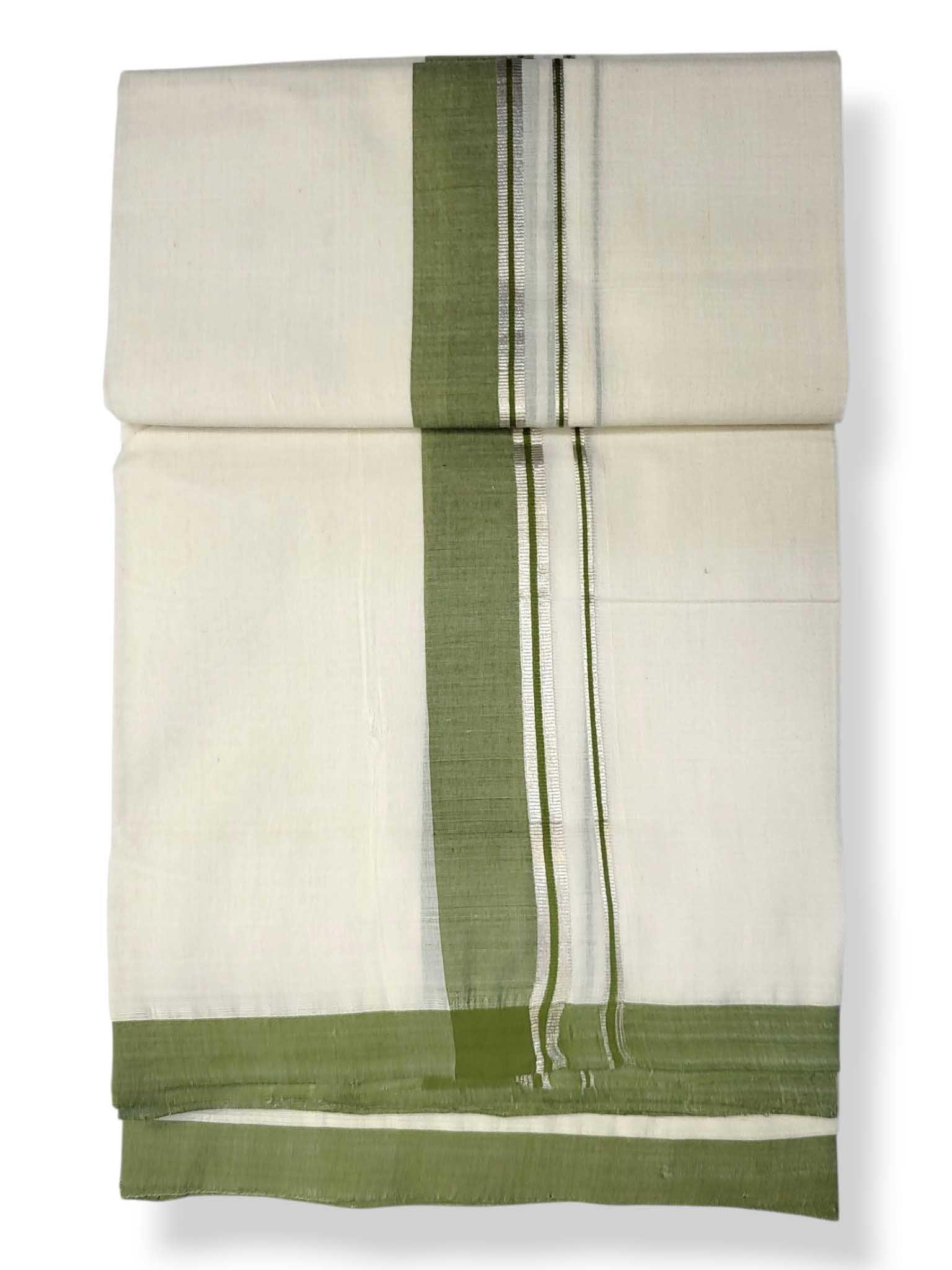 Kerala Balaramapuram Pure Cotton Handloom Mundu/Dhoti