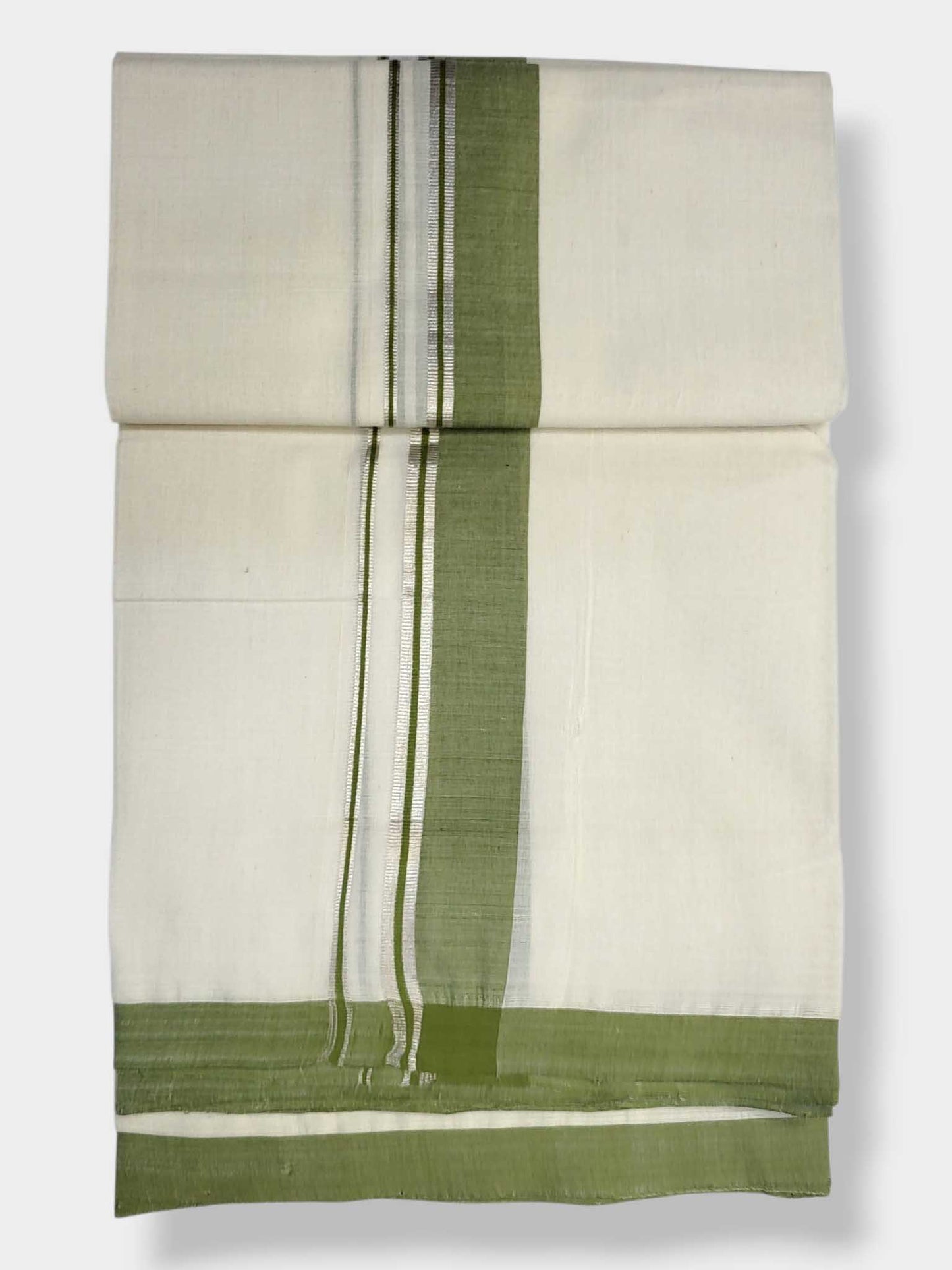 Kerala Balaramapuram Pure Cotton Handloom Mundu/Dhoti