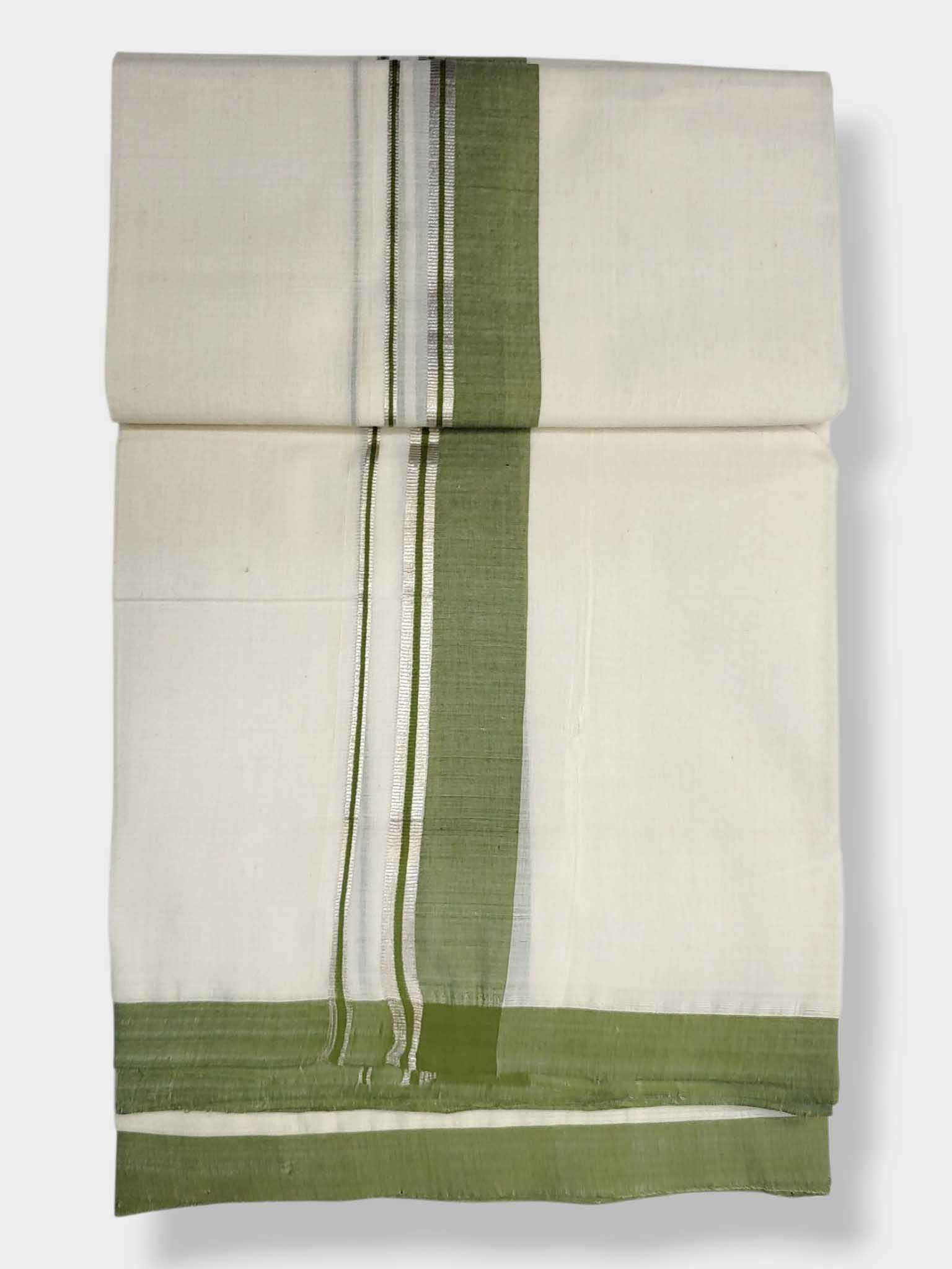 Kerala Balaramapuram Pure Cotton Handloom Mundu/Dhoti