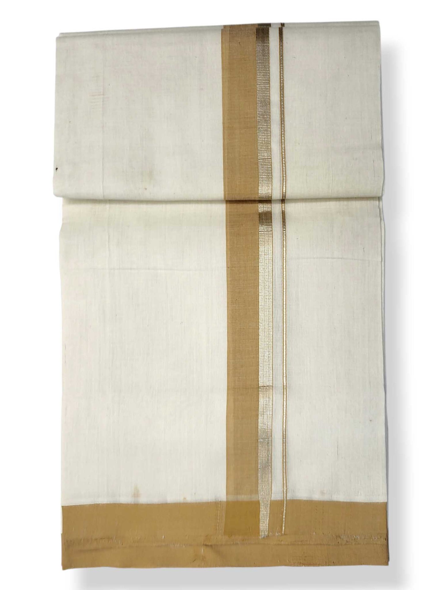 Kerala Balaramapuram Pure Cotton Handloom Mundu/Dhoti