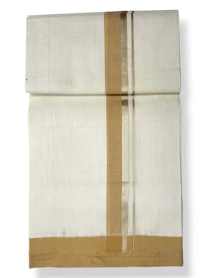 Kerala Balaramapuram Pure Cotton Handloom Mundu/Dhoti