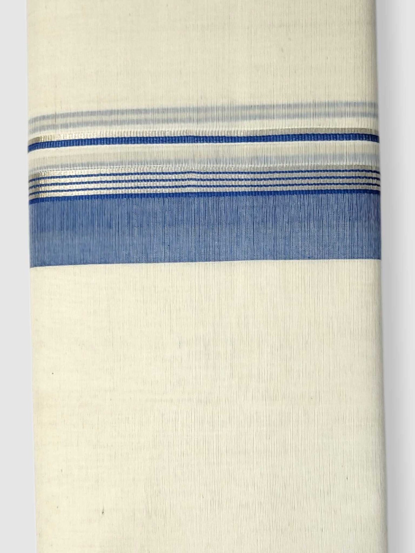 Kerala Balaramapuram Pure Cotton Handloom Mundu/Dhoti